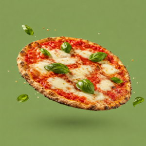 Pizza sottile e croccante